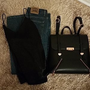 Sailor Moon inspired Leather Rose Gold Backpack